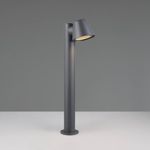 Trio Lighting Sokkellamp Beni, matzwart, hoogte 60 cm, metaal