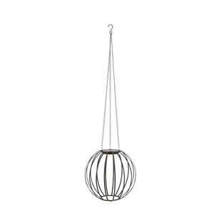 Markslöjd LED hanglamp Kivo, Ø 37 cm, zwart, IP44, dimbaar.