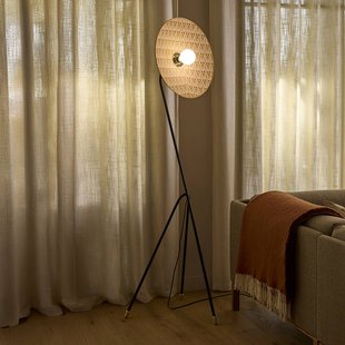 MARKET SET Vloerlamp Gatsby, myra, driepoot, Ø 50 cm, E27