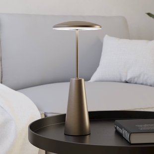 EGLO Piccola LED-acculamp, bronskleurig, hoogte 28 cm, IP54