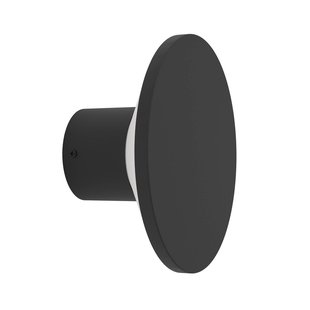 EGLO Rigosa LED buiten wandlamp, zwart, Ø 10 cm, metaal