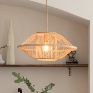 GOOD & MOJO hanglamp Maui, naturel, Ø 50 cm, bamboe, E27