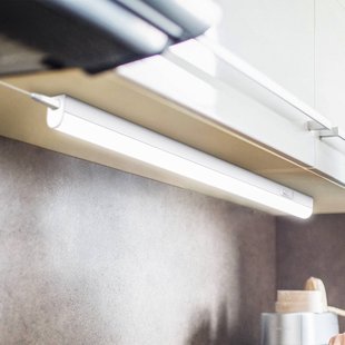 B.K. Licht LED meubelverlichting Xaver, lengte 87,3 cm, set van 2 stuks 4000 K