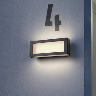 OSRAM LED buiten wandlamp ENDURA STYLE NOVA, donkergrijs, IP54