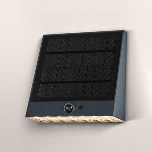 OSRAM Solar wandlamp ENDURA STYLE FIN, grijs, sensor, IP54
