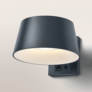 OSRAM Solar-wandlamp ENDURA STYLE BRELLA, grijs, sensor IP54