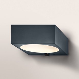 OSRAM Solar-wandlamp ENDURA STYLE DOWN, grijs, sensor, IP65