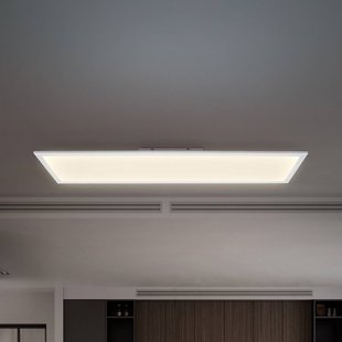 B.K. Licht LED paneel Brian CCT, wit, 100 x 25 cm, afstandsbediening