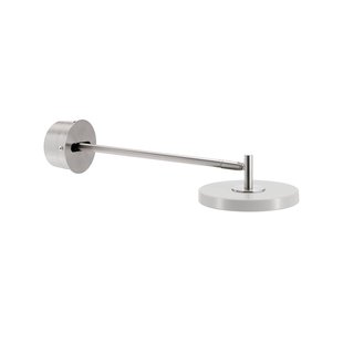 UMAGE LED wandlamp Asteria Long, grijs, staal, vaste aansluiting