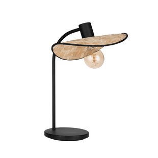 EGLO Tafellamp Marywell, bamboe naturel, hoogte 47 cm, E27