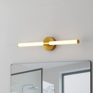 EGLO LED wandlamp Ramola, messingkleurig, breedte 60 cm, IP44, CCT
