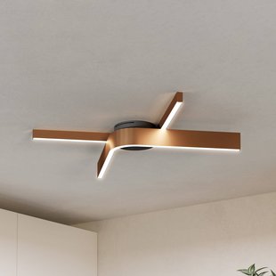 EGLO LED plafondlamp Folcino-Z, bronskleurig, 64 cm, CCT