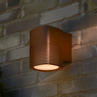 Nordlux Buitenwandlamp Sidara Seaside, bruin, IP54, E27