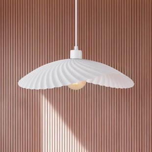 Viokef Hanglamp Dance, wit, Ø 47 cm, metaal