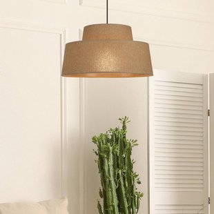 COREP Hanglamp Mallorca, havanna, Ø 38 cm, papier