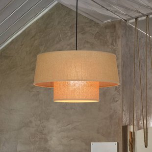 COREP Hanglamp Mali, havanna, Ø 38 cm, papier