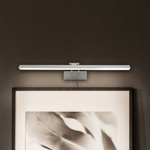 Steinhauer LED wandlamp Litho, staal, metaal, CCT, breedte 60 cm