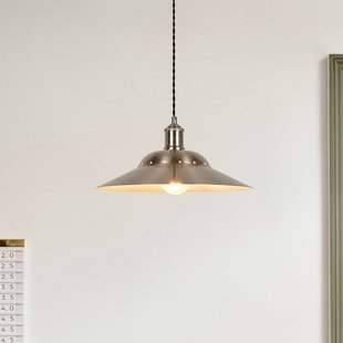 COREP Hanglamp Louise, aluminiumkleurig, Ø 38 cm, metaal
