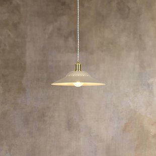 COREP Hanglamp Louise, ivoorkleurig, Ø 38 cm, metaal