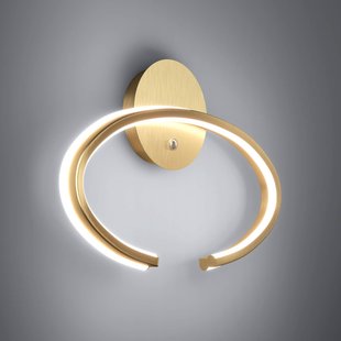 Stars of Light LED wandlamp Bogado, goud, 40 cm, CCT, dimbaar