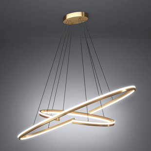 Stars of Light LED hanglamp Bogado, goud, 120 cm, CCT dimbaar