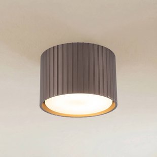 TK Lighting Downlight Ferro, bruin, kunststof, 6 cm hoog, GX53