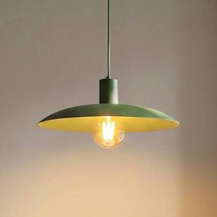 TK Lighting Hanglamp Astra, groen, metaal, Ø 41 cm, E27