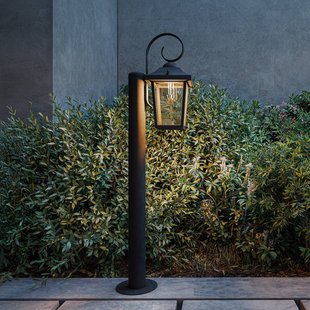 Philips tuinpadverlichting Buzzard, zwart, 75 cm, IP44, E27