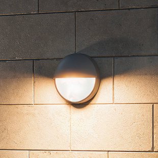 Philips LED buiten wandlamp Capricorn UE, antraciet, IP44