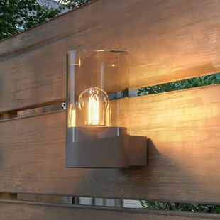 Philips buitenwandlamp Nayl, antraciet, metaal, IP44, E27
