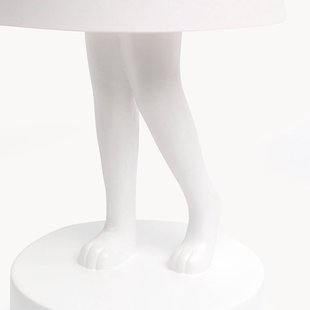 KARE LED-batterijlamp Animal Rabbit, wit, IP54, 29 cm
