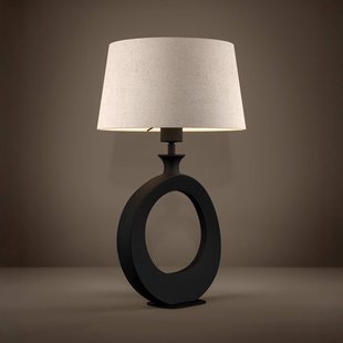 Stars of Light tafellamp Diezma, beige/zwart, hoogte 53 cm