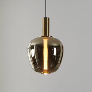 Stars of Light LED hanglamp Fruitera goud Ø25cm glas CCT