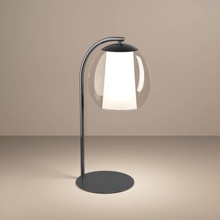 Stars of Light LED tafellamp Menorca nikkel hoogte 50 cm CCT