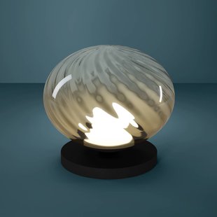 Stars of Light LED tafellamp Pantoja zwart/amber 24 cm CCT