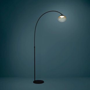 Stars of Light LED vloerlamp Pantoja zwart/amber 160 cm CCT