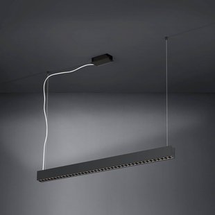Stars of Light LED hanglamp Termini, zwart, 107 cm, metaal