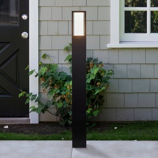 Searchlight Tuinpadverlichting Avenue, zwart, hoogte 73 cm, metaal