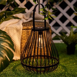 Pauleen LED-zonnetafellamp SUNSHINE SPARK zwart 34 cm IP44