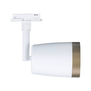 Paulmann URail railspot COVER, wit/goud, Ø 7 cm, GU10