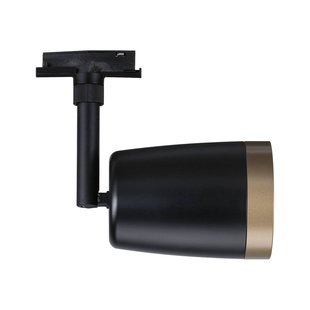 Paulmann URail railspot COVER, zwart/goud, Ø 7 cm, GU10