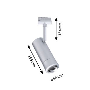 Paulmann URail Smart LED-railspot Tarie, chroom, CCT, RGB