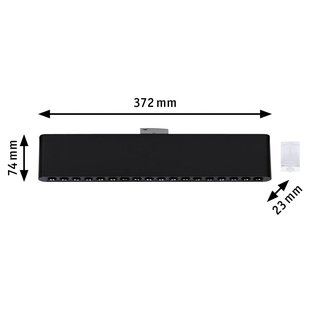 Paulmann URail LED-railverlichting Zelos zwart 4.000 K 37 cm