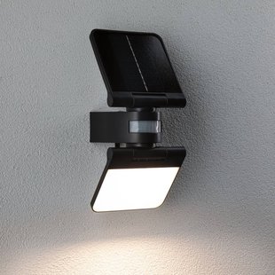 Paulmann Lesla zonne-buitenwandlamp, antraciet, sensor, IP65