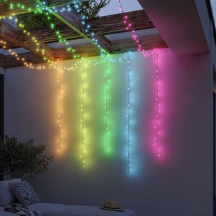 Paulmann Plug&amp;Shine Smart lichtketting Yuna 10 m RGB zwart