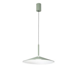 Luce Ambiente Design LED hanglamp Khan, groen, Ø 48 cm, metaal, CCT