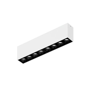 Wever & Ducré Lighting WEVER &amp; DUCRÉ LED plafondlamp Linoo 8.0, zwart/wit metaal