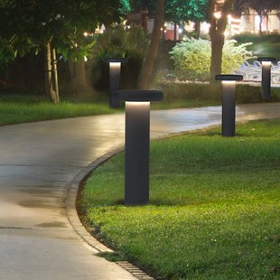 Molto Luce LED tuinpadverlichting CIRC, DALI, antraciet, hoogte 82 cm, IP65