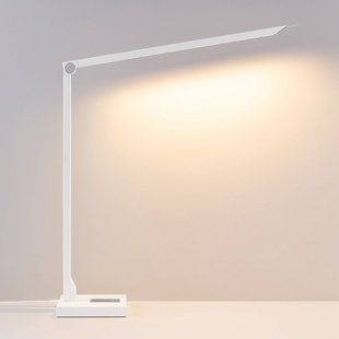 Molto Luce LED bureaulamp FLOYD PRO, wit, 55 cm, CCT, dimbaar