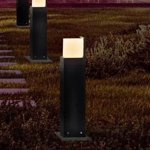 Molto Luce LED buiten wandlamp FYNN-C, antraciet, 12 cm, IP65, CCT aan/uit